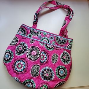 Vera Bradley "Morgan" Purse in Pink Cupcakes
